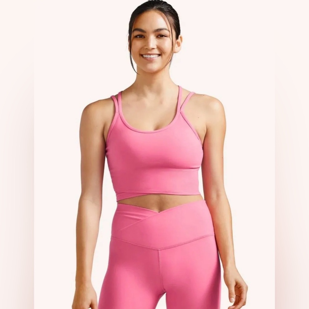 Peloton Sports Bra Tank Pink Size Medium